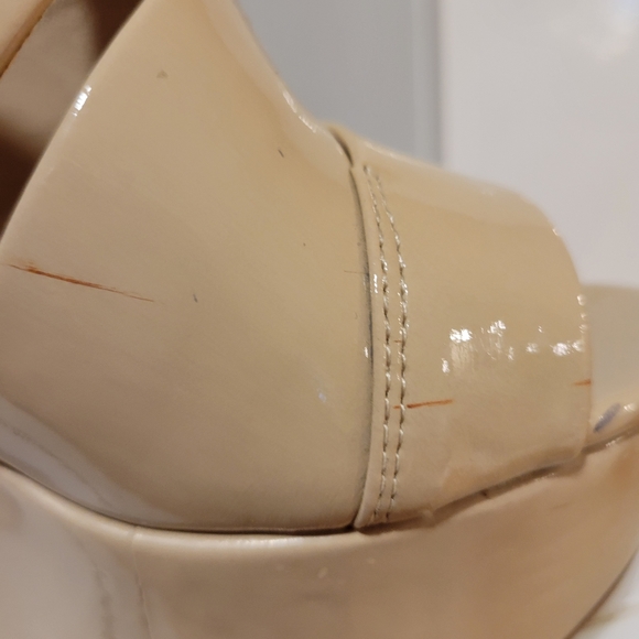 ALDO SIZE 7.5 PLATFORM WEDGES - Picture 5 of 7